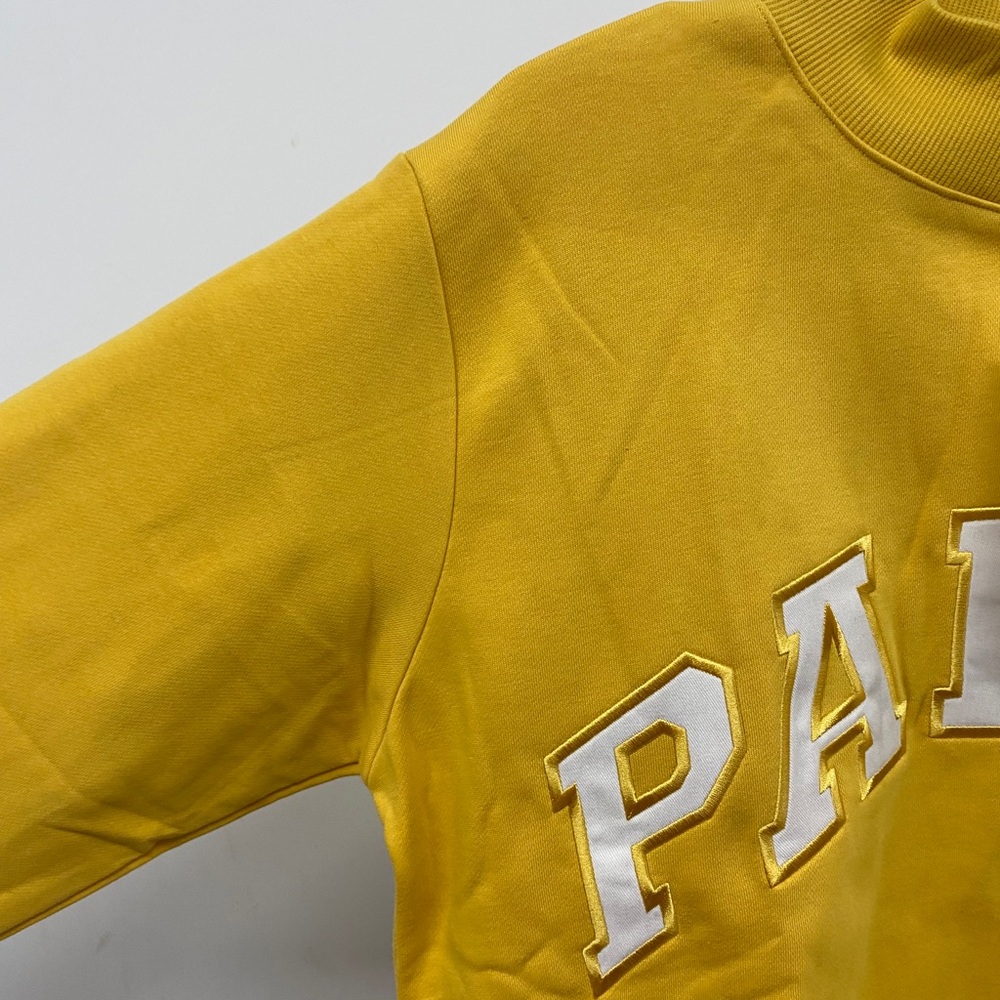 Parke yellow round-neck long-sleeve sports jacket - Picture 4 of 5
